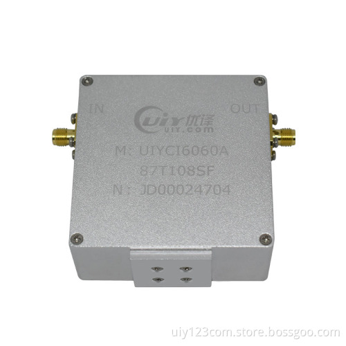 87~108MHz Intercom Parts RF Coaxial Isolator 0.6dB High Isolation 20dB SMA Female